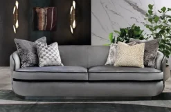 Divano in Tessuto Divano velluto e acciaio  Md work