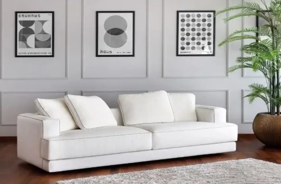 Divano in Tessuto Divano mod.logan di Cava divani