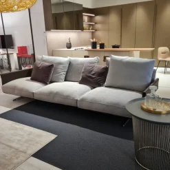Divano in Tessuto Flexform a prezzo ribassato