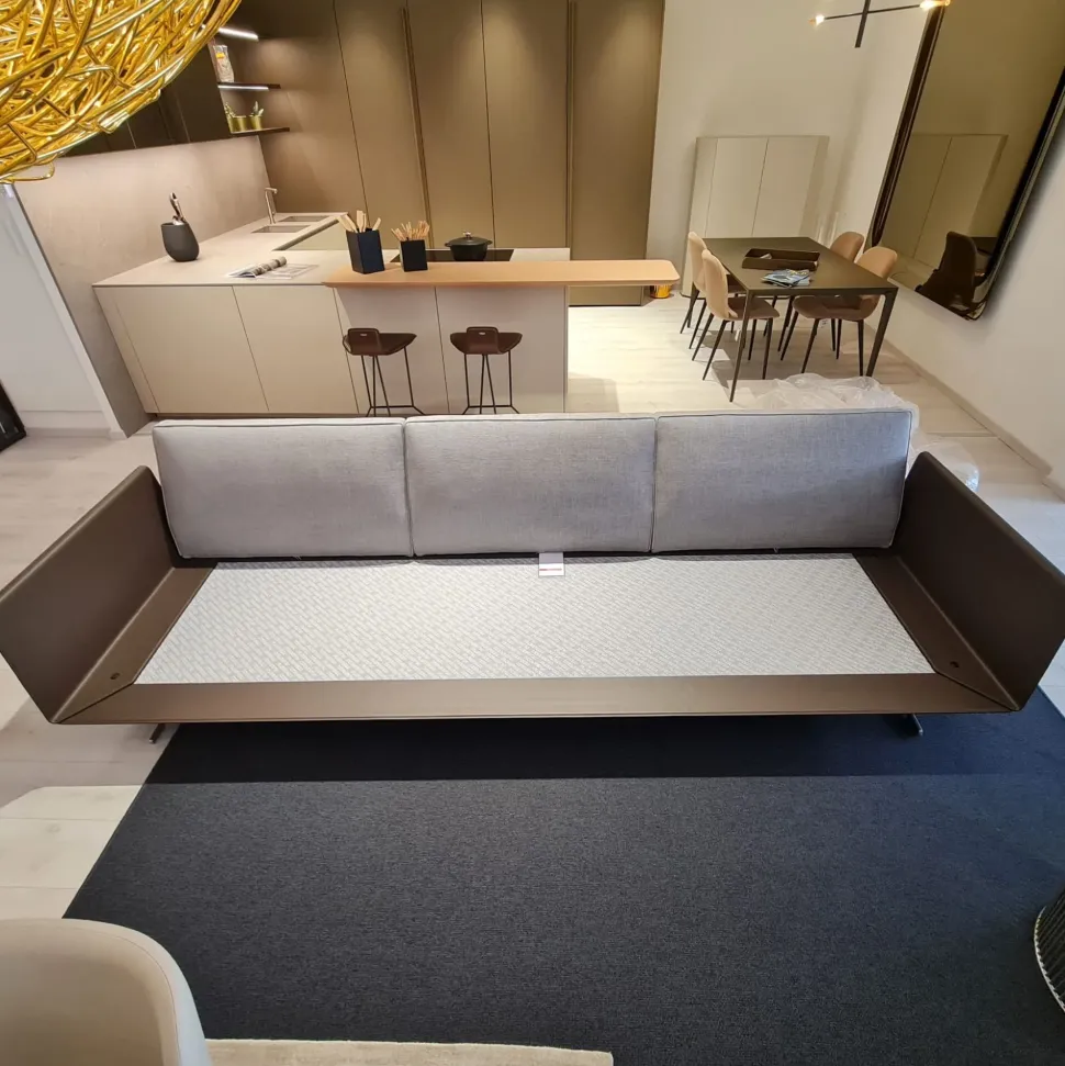 Divano in Tessuto Flexform a prezzo ribassato