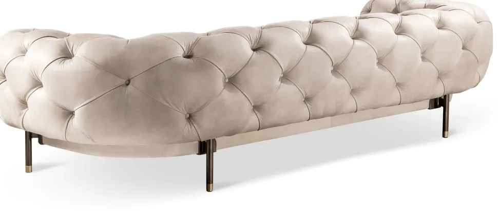 Divano in Tessuto non sfoderabile Atenae di Cantori