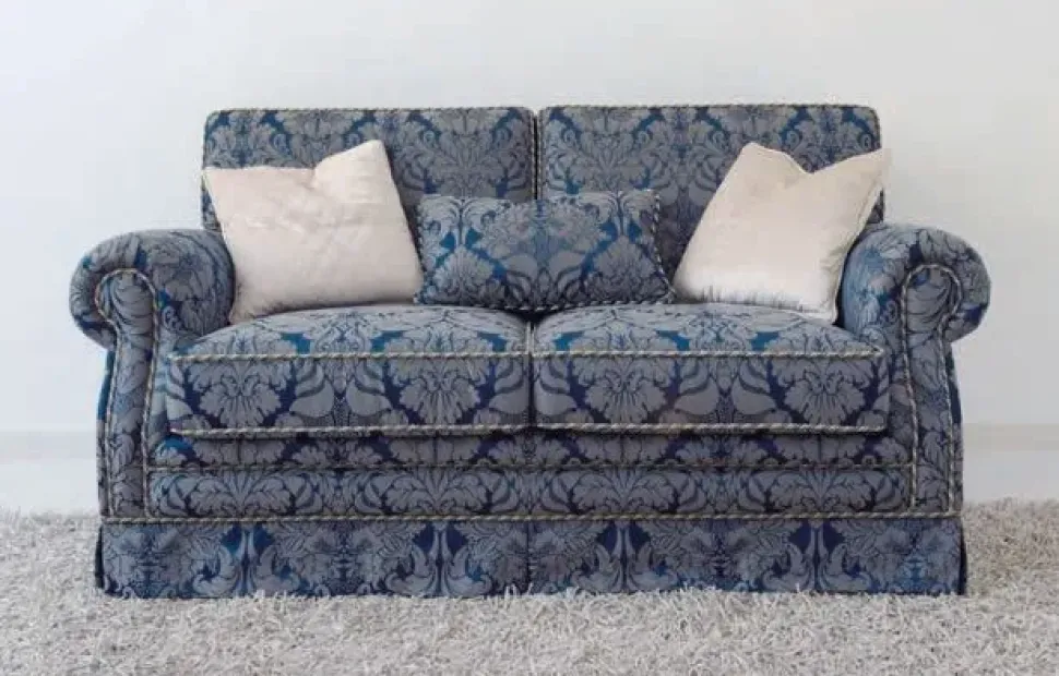 Divano in Tessuto stile classico modello Divano tintoretto luxury scontato - 50%
