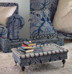 Divano in Tessuto stile classico modello Divano tintoretto luxury scontato - 50%