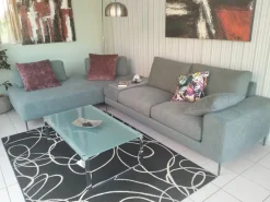 Divano in Tessuto stile design modello Tangram silver scontato - 42%