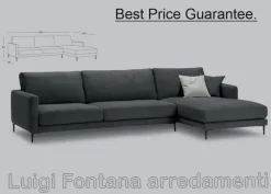 Divano in Tessuto stile moderno modello Dry scontato - 30%