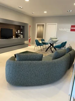 Divano in Tessuto stile moderno modello Laguna scontato - 50%