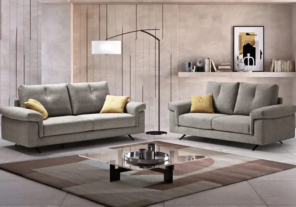 Divano in Tessuto stile moderno modello Erika scontato - 31%