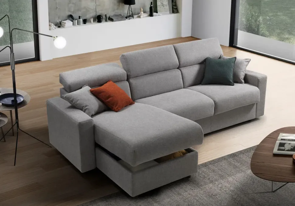 Divano in Tessuto stile moderno modello Carla 18 scontato - 15%