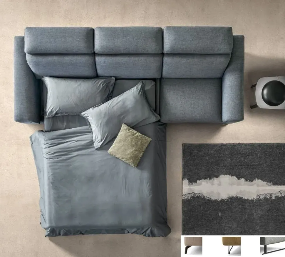 Divano in Tessuto stile moderno modello Space time scontato - 35%