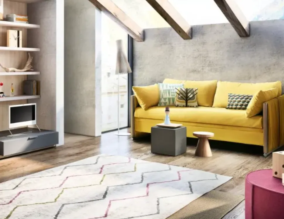 Divano in Tessuto stile moderno modello Doc scontato - 30%