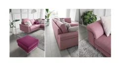 Divano in Tessuto stile moderno modello Papilio scontato - 35%