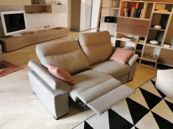 Divano in Tessuto stile moderno modello Valencia comfort scontato - 50%