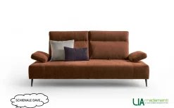 Divano in Tessuto stile moderno modello Asso scontato - 37%