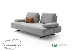 Divano in Tessuto stile moderno modello Asso scontato - 37%