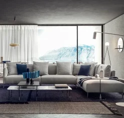 Divano in Tessuto stile moderno modello Volo scontato - 35%