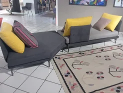 Divano Isla tessuto in poliuretano  Samoa in Offerta Outlet