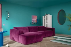 Divano Kesington in Tessuto sfoderabile  di Felis scontato 37%