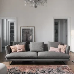 Divano Lars tessuto in poliuretano  Bonaldo in Offerta Outlet