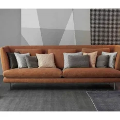 Divano Lars tessuto in poliuretano  Bonaldo in Offerta Outlet