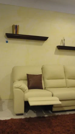 Divano Lecomfort Oscar Divani relax Ecopelle Divano 4 posti