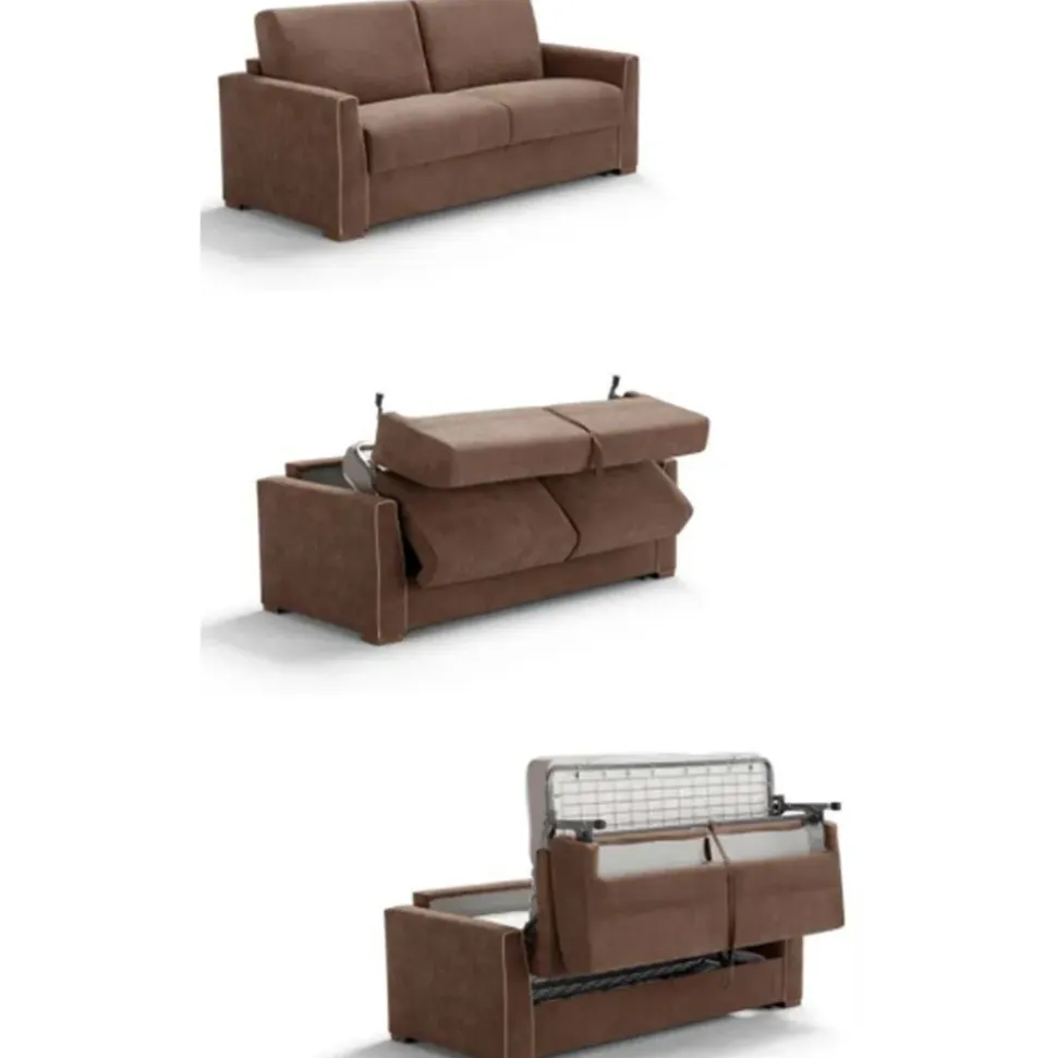 Divano letto Berlino-f Vis comoda a prezzo ribassato