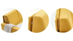 Divano letto Bronnie plus Family bedding in Offerta Outlet