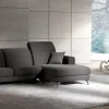 Divano Letto con penisola Divano mod.derek con chaise-longue in promo-sconto del 50% Excò ad un prezzo conveniente