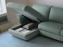 Divano Letto con penisola Dover outlet di Diotti.com a prezzo ribassato