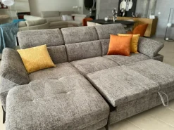 Divano Letto con penisola Deep Cuborosso ad un prezzo conveniente