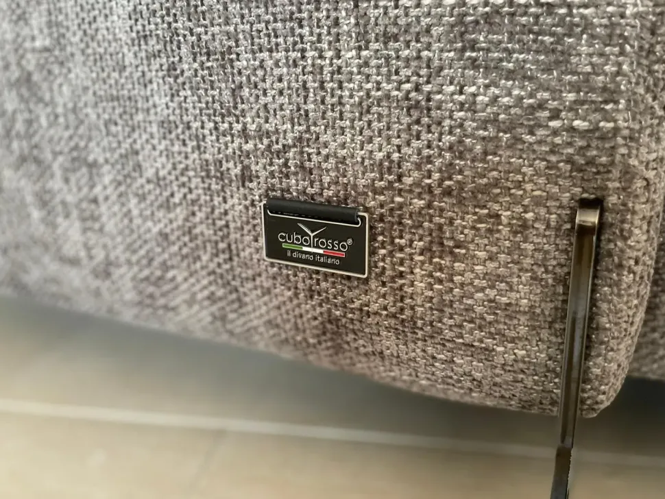 Divano Letto con penisola Deep Cuborosso ad un prezzo conveniente