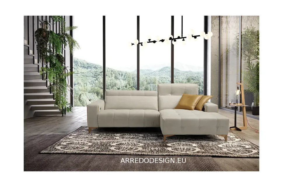 Divano Letto con penisola Tiffany Egoitaliano in Offerta Outlet a 2807€