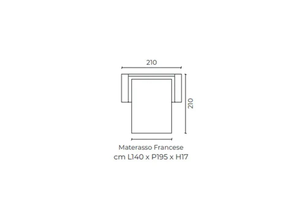 Divano letto Divaletti Mergellina PREZZI OUTLET sconto 60%