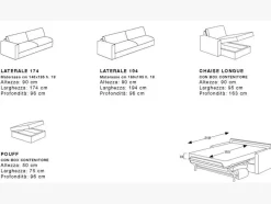 Divano letto Drop Excò OFFERTA OUTLET