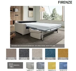 Divano letto Firenze Sofangel: con uno SCONTO ESCLUSIVO del 50%