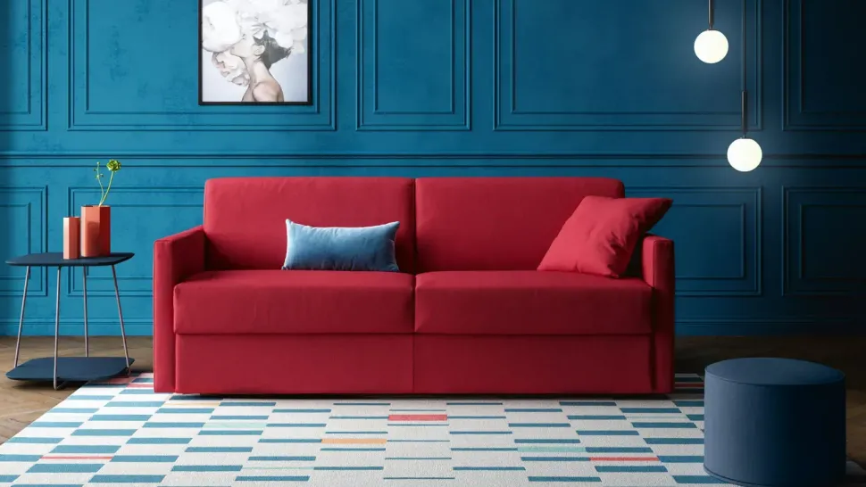 Divano letto in stile Design Con seduta fissa a prezzi outlet