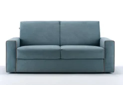 Divano letto in Tessuto Materasso memory h 20 Artigianale