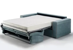 Divano letto in Tessuto Materasso memory h 20 Artigianale