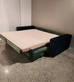 Divano letto maxi 180 x 200 materasso tessuto in misto piuma  Md work a prezzo scontato