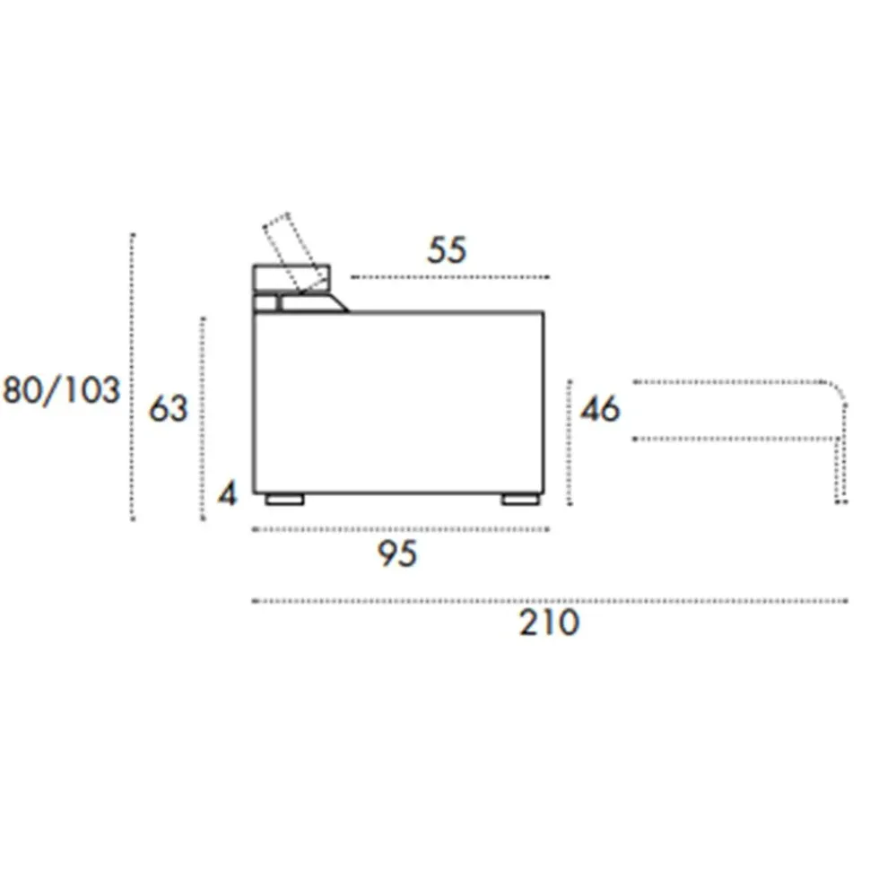 Divano letto Morphing Vis comoda in offerta