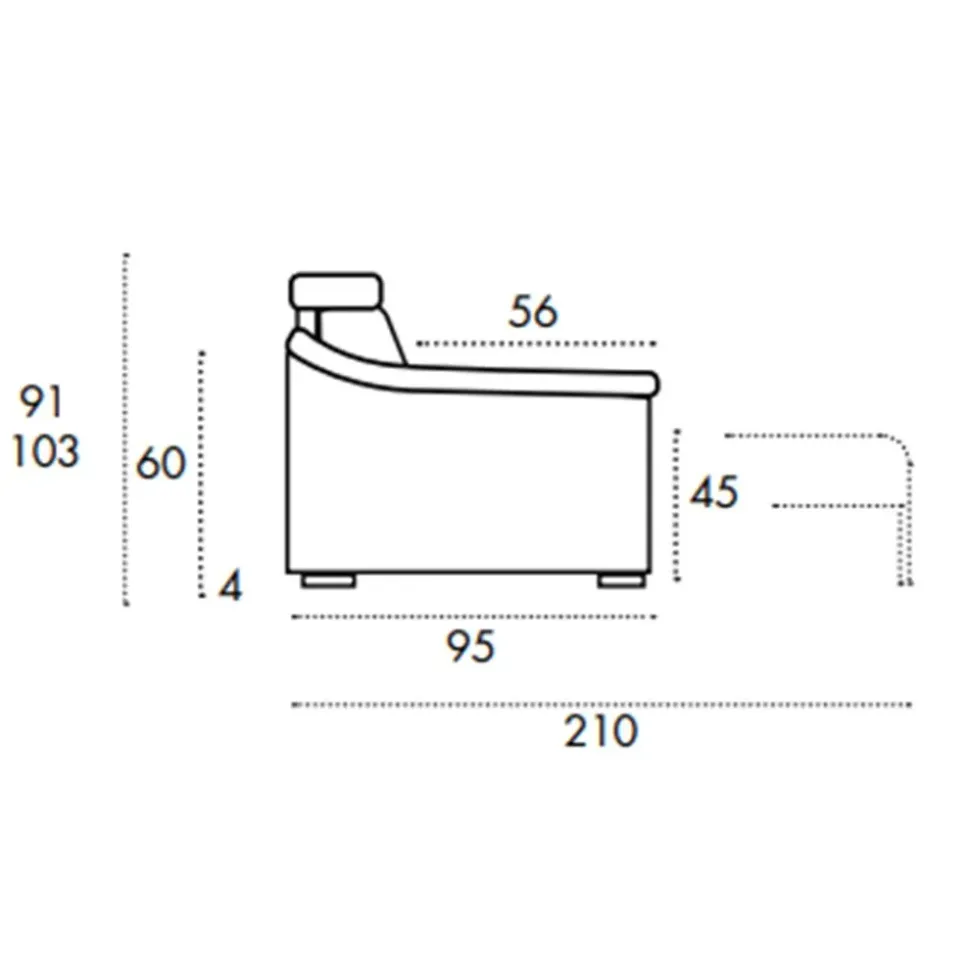 Divano letto Stella Vis comoda in OFFERTA - 40%