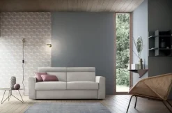 Divano letto tessuto in poliuretano  Felis in Offerta Outlet