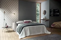 Divano letto tessuto in poliuretano  Felis in Offerta Outlet