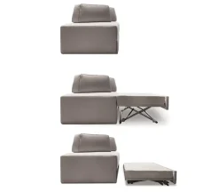 Divano letto tessuto in poliuretano  Md work a prezzo Outlet