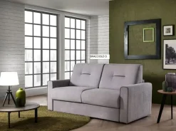 Divano letto tessuto in poliuretano  Hopplà in Offerta Outlet