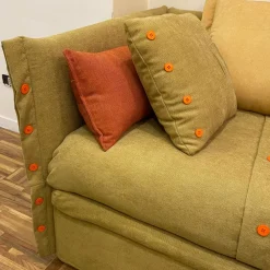 Divano letto tessuto in poliuretano  Dienne salotti a prezzo Outlet