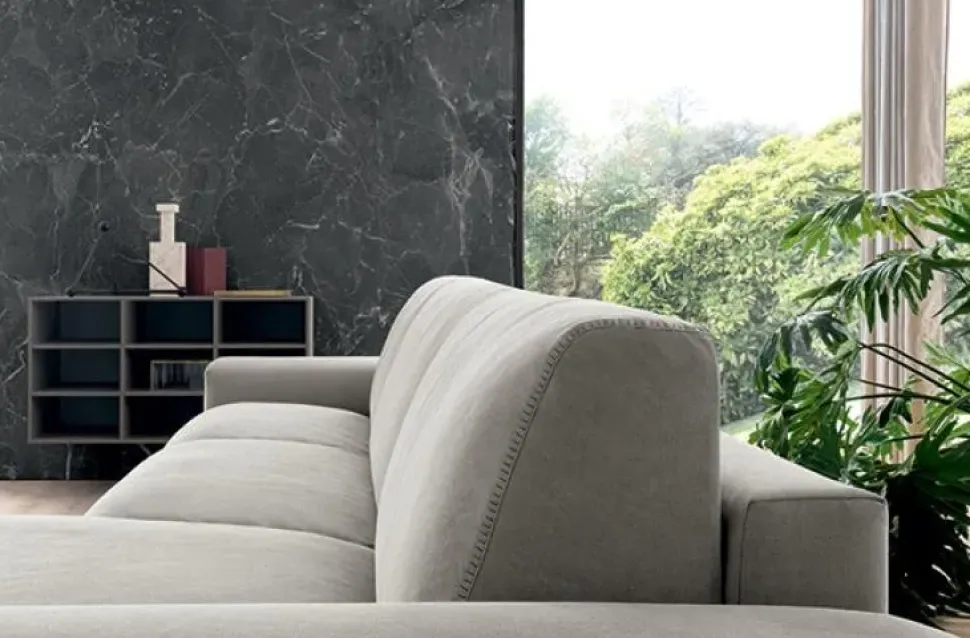 Divano letto tessuto in poliuretano Felis a prezzo scontato