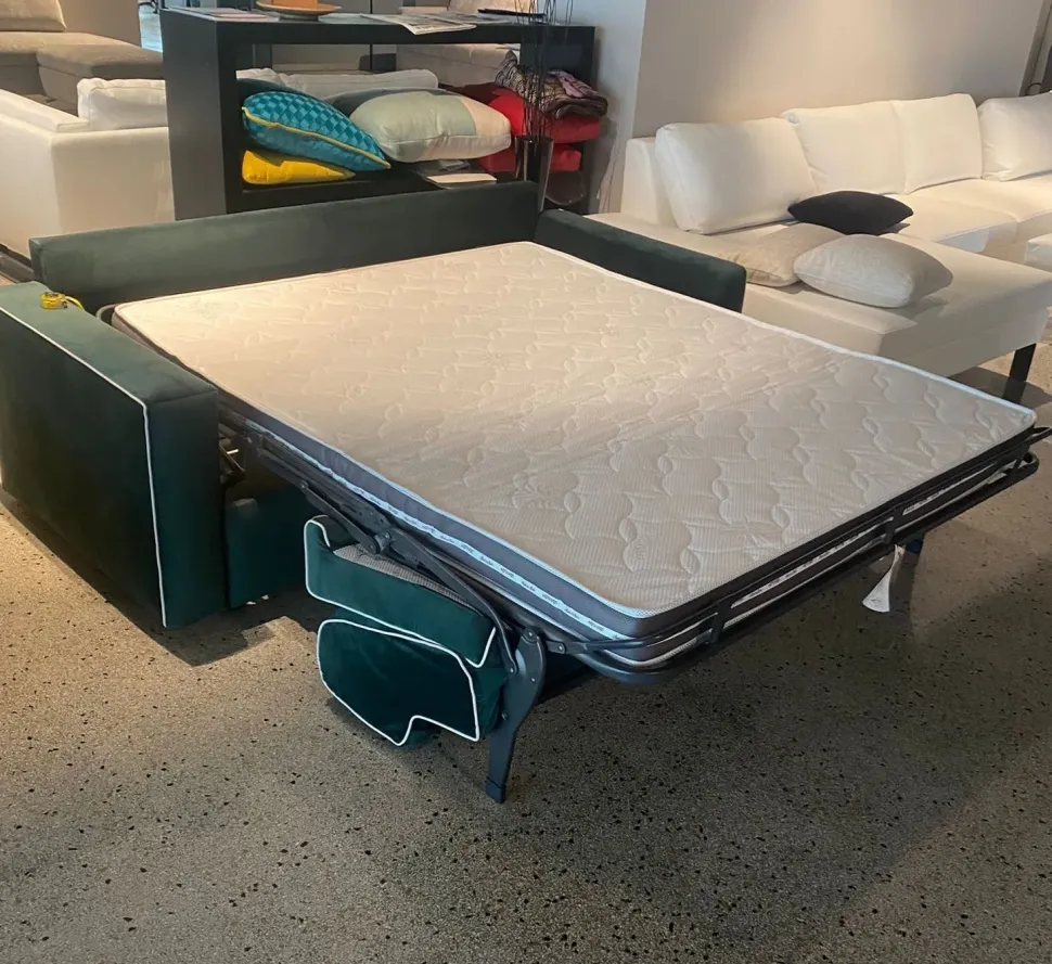 Divano letto velluto luxury Md work con forte sconto