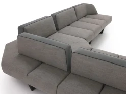 Divano Leyton outlet tessuto in poliuretano  Diotti.com a prezzo Outlet