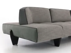 Divano Leyton outlet tessuto in poliuretano  Diotti.com a prezzo Outlet