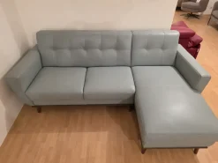 Divano Lineare 2 posti con chaise longue Artigianale ad un prezzo conveniente